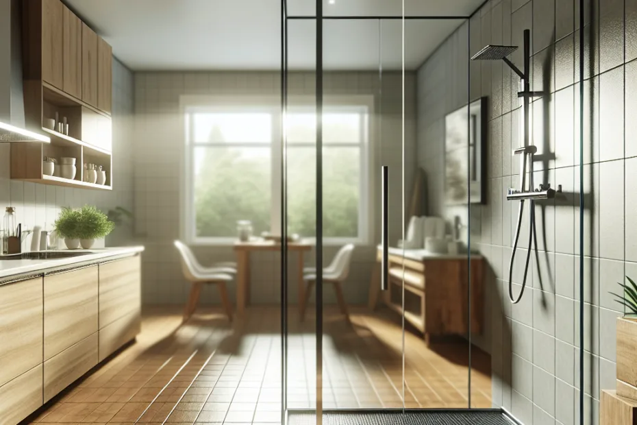 Duşakabin Camı ile Duvar Bölmesi Arasındaki Çekişmeli Mücadele! Modeli - Tezfab