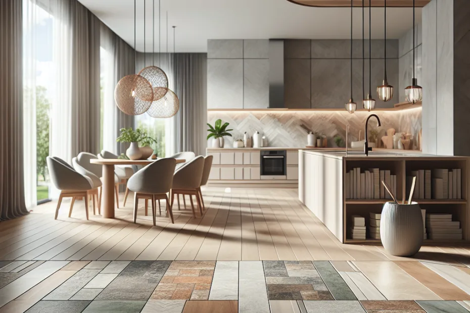 Mutfağınızın Ruhunu Yansıtan Zemin Seçimleri: Seramik, LVT, Ahşap, Beton Modeli - Tezfab