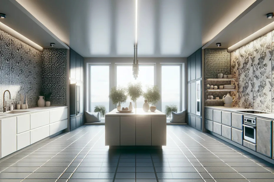 Ev Dekorasyonunda Büyük Karar: Duvar Kağıdı mı Seramik mi? Modeli - Tezfab