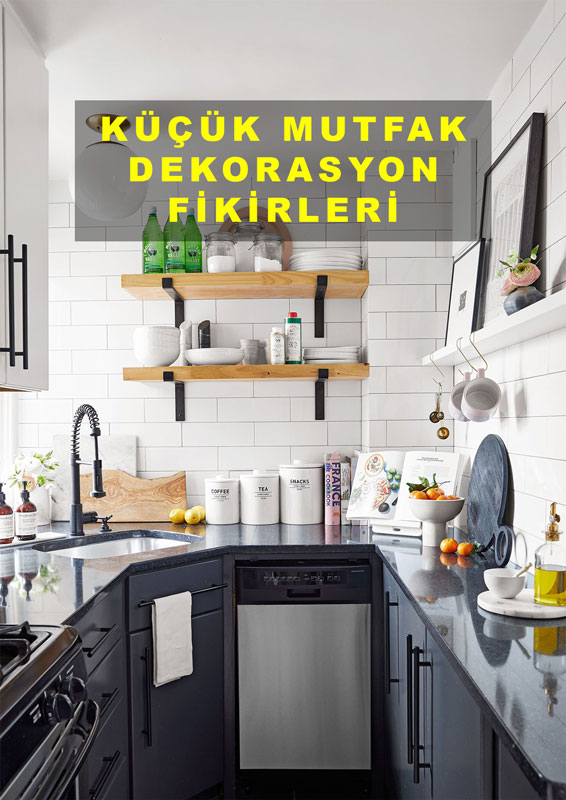 Küçük Mutfak Dekorasyon Fikirleri Modeli - Tezfab