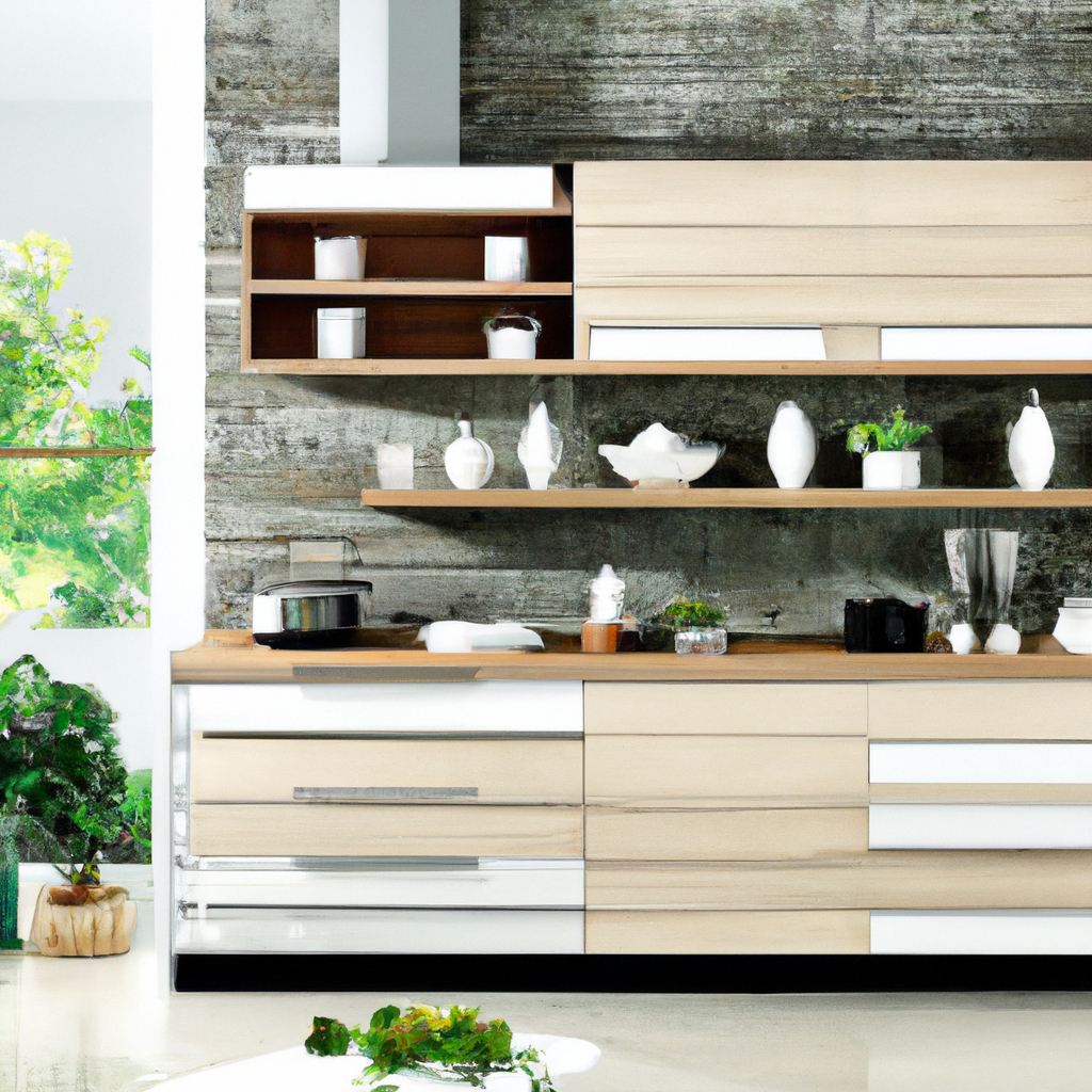 Minimalist Mutfaklar İçin Modern ve Fonksiyonel Depolama Çözümleri Modeli - Tezfab