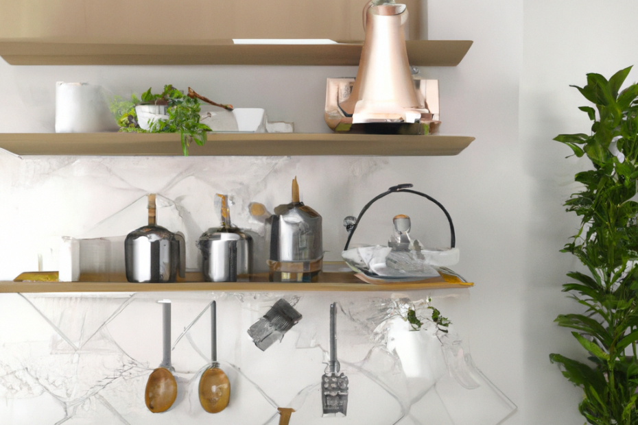 Minimalist Mutfaklar İçin Akıllı Depolama Çözümleriyle Düzenli Alanlar Modeli - Tezfab