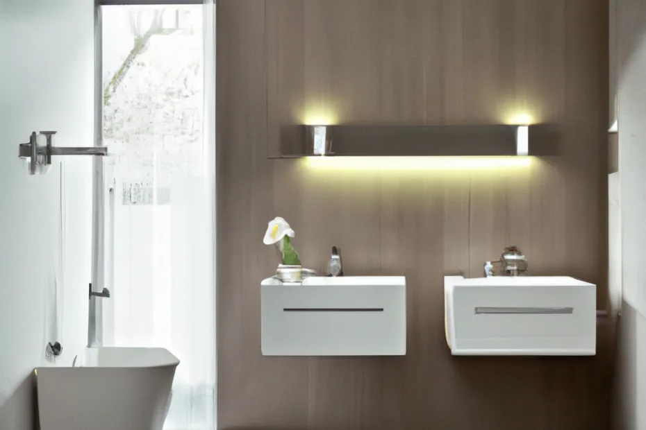 Minimalist Banyo Tasarımları: Saflığın ve Zarafetin Buluşma Noktası Modeli - Tezfab