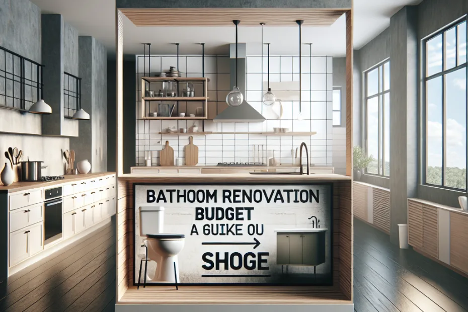 Banyo Yapımında Harika Tasarruf İpuçları Modeli - Tezfab