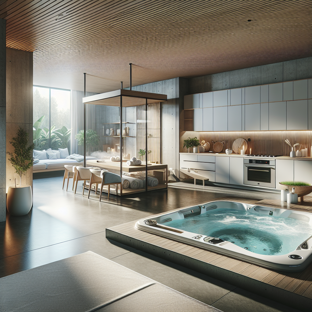 Jakuzi ve Sauna ile Kendinizi Yenileyin, Buharın Gücünü Keşfedin! Modeli - Tezfab